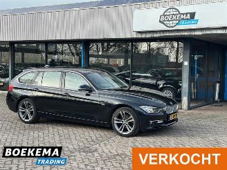 damaged passenger cars BMW 3-serie 316i High Executive Navigatie Cruise PDC Automaat 2014/2