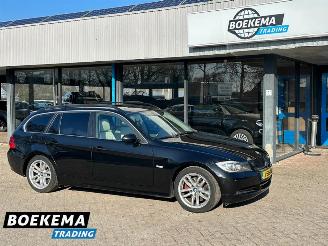 skadebil auto BMW 3-serie 325xi 218PK High Exe 4X4 Leer Automaat Open-Dak Keylss Navigatie 2006/2