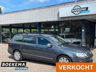 krockskadad bil auto Volkswagen Passat Variant 1.9 TDI Comfortline BlueMotion Climate Cruise PDC 2008/10