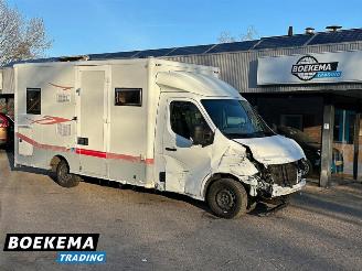 krockskadad bil camper Opel  Movano 2.3 CDTi Camper Schotel 3xZonnepaneel Navigatie Airco Geveerde-stoel 2013/2