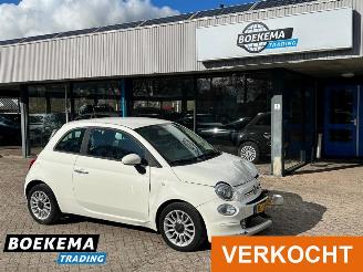 Unfallwagen Fiat 500 0.9 TwinAir Turbo Popstar Airco Blue & My 2017/11