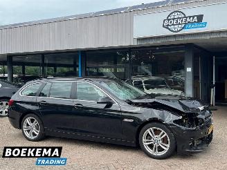 Coche accidentado BMW 5-serie 518d High Executive Xenon HUD Keyless Climate Cruise PDC Trekh. 2017/2