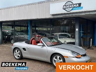 krockskadad bil auto Porsche Boxster 2.5 Cabriolet Navi Climate Cruise Stoelverw. 1999/7