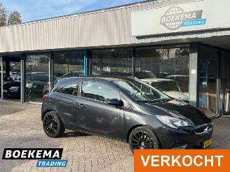 krockskadad bil auto Opel Corsa 1.3 CDTI Business+ Automaat Leer Airco Cruise 2015/12