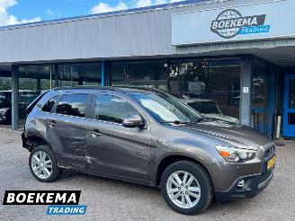 uszkodzony samochody osobowe Mitsubishi ASX 1.6 Intense Glazen Dak Airco Cruise PDC 2011/4