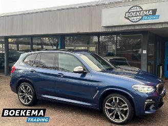 skadebil auto BMW X3 M40i xDrive High Ex. Pano HUD H&K ACC Stoel/stuurverw. Trekhaak 2017/11
