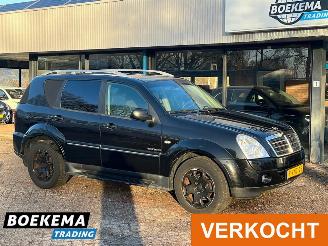 dommages fourgonnettes/vécules utilitaires Ssang yong Rexton SSangYong RX 270 XVT Automaat Leer Memory Cruise Clima Sapphire 2011/6