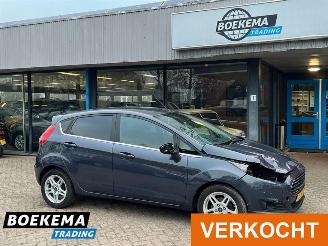 krockskadad bil auto Ford Fiesta 1.0 Titanium 125PK 5-Drs Airco Stoelverw. PDC 2014/6