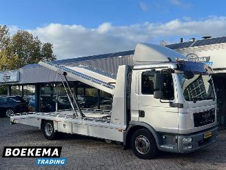 krockskadad bil vrachtwagen MAN TGL 8.220 4X2 BL Tijhof 2/3 Lader Autotransporter Luchtvering Airco Cruise Euro5 2010/7