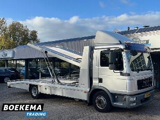 krockskadad bil vrachtwagen MAN TGL 8.220 4X2 BL Tijhof 2/3 Lader Autotransporter Luchtvering Airco Cruise Euro5 2010/7