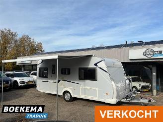 skadebil caravan Tec  Travel King 470 TE Luifel Mover Enkele-Bedden Fietsenrek 2009/5
