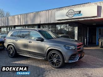 Unfallwagen Mercedes GLS 400 d 4MATIC Premium Plus AMG Burmester Panorama Standkachel Chauffeurspakket Luchtvering Stoelverkoeling 2020/4