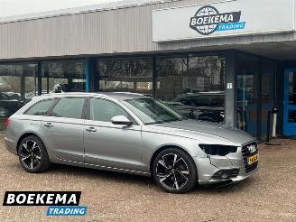 Unfallwagen Audi A6 avant 2.0 TFSI Business Edition Navigatie MMI Automaat Cruise 2013/5