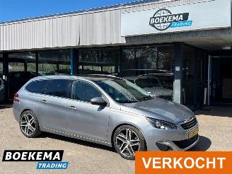 damaged passenger cars Peugeot 308 SW 2.0 BlueHDI Allure Automaat Navigatie Panorama 2014/11