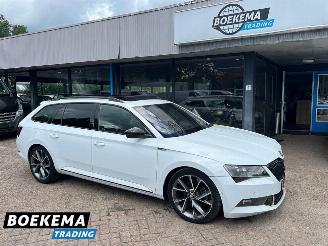 Vaurioauto  passenger cars Skoda Superb Combi 1.4 TSI Sportline DSG Panorama Memory Keyless Canton 2018/4
