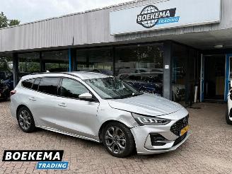 uszkodzony samochody osobowe Ford Focus Wagon 1.0 EcoBoost Hybrid ST Line Navigatie Cruise Climate 2022/8
