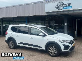 krockskadad bil auto Dacia Jogger 1.0 TCe 100 ECO-G 7p. Airco Elektrische ramen 2023/8
