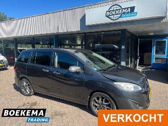 krockskadad bil auto Mazda 5 1.8 TS Stoelverwarming Camera Navi Clima 2014/11