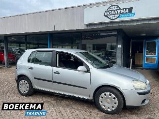 krockskadad bil auto Volkswagen Golf 1.6 Trendline 5-deurs Navi Airco 2005/1
