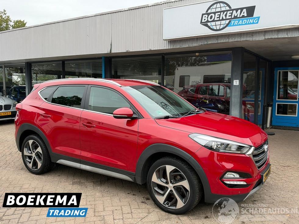 Hyundai Tucson 1.6 T-GDi Premium Leer Stoelverwarming Camera Navigatie