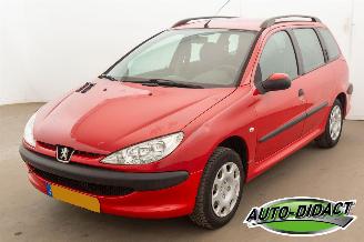 Vaurioauto  passenger cars Peugeot 206 SW 1.4 One-Line 2005/12