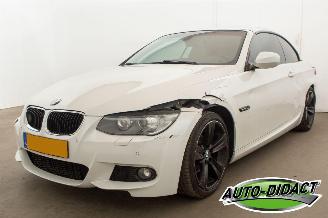 Vaurioauto  passenger cars BMW 3-serie 318i Cabrio Clima Navi Leder 2011/1