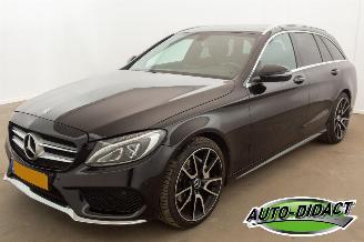 krockskadad bil auto Mercedes C-klasse 180 CDI Automaat Clima Navi Leder 2017/8