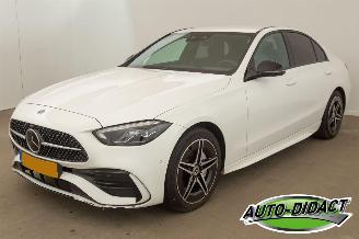 krockskadad bil auto Mercedes C-klasse 180 AMG Line 83.517 km NAP Motorschade Digi Dash Clima 2022/3