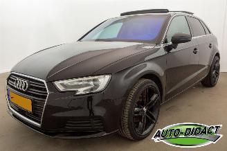 Schadeauto Audi A3 1.6 TDI Automaat Pano Navi Clima Pro Line 2018/1