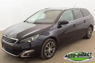 Schadeauto Peugeot 308 1.6 SW Automaat Clima Navi Féline 2016/10