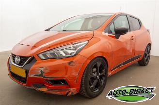 skadebil auto Nissan Micra 1.0 IG-T Automaat Navi Camera Tekna 2020/4