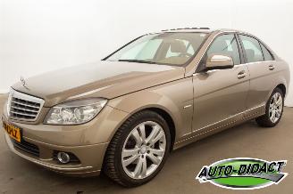Schadeauto Mercedes C-klasse 180 K Elegance Automaat Elek Dak Navi Clima Leder 2008/2