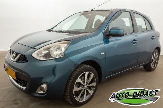 krockskadad bil auto Nissan Micra 1.2 Automaat Clima 2015/1