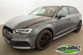 Schadeauto Audi A3 1.0 TFSI Automaat 82.189 km Clima Navi Leder 2019/2