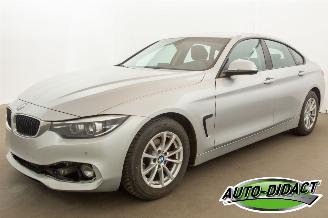 Schadeauto BMW 4-serie 418d 110kW Automaat Navi Leder 2018/10