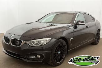 Unfallwagen BMW 4-serie 418d Automaat Leder Navi Schuifdak Luxury Line 2016/1