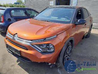 rozbiórka samochody osobowe Citroën C4 C4 Berline (BA/BB/BC), Hatchback 5-drs, 2020 e-C4 50 kWh 2021/12