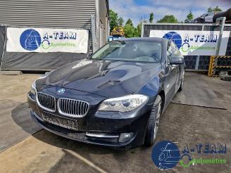Coche siniestrado BMW 5-serie 5 serie (F10), Sedan, 2009 / 2016 530d 24V 2012/8