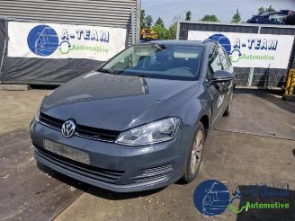Coche siniestrado Volkswagen Golf Golf VII Variant (AUVV), Combi, 2013 / 2021 1.6 TDI BlueMotion 16V 2016/11
