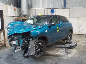 uszkodzony samochody osobowe DS Automobiles DS 3 DS 3/DS 3 Crossback Hatchback E-Tense (ZKX(Z01)) [100kW]  (05-2019/12-=
2022) 2020