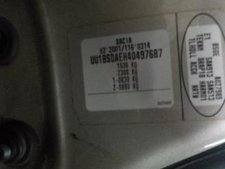 Dacia Sandero Sandero (BS) Hatchback 1.4 (K7J-710) [55kW]  (06-2008/12-2012) picture 6