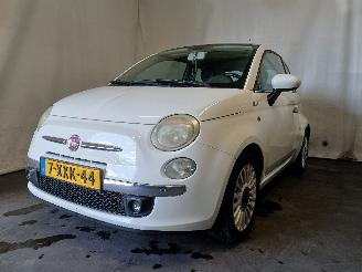 krockskadad bil auto Fiat 500 500 (312) Hatchback 1.2 (169.A.4000(Euro 5)) [51kW]  (07-2007/...) 2008/10