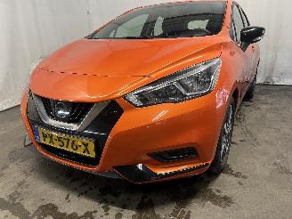 krockskadad bil auto Nissan Micra Micra (K14) Hatchback 1.0 12V (BR10DE) [52kW]  (12-2016/06-2025) 2017/10