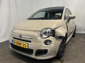 Vaurioauto  passenger cars Fiat 500 500C (312) Cabrio 0.9 TwinAir 80 (312.A.5000(Euro 5)) [59kW]  (12-2013=
/...) 2014/8
