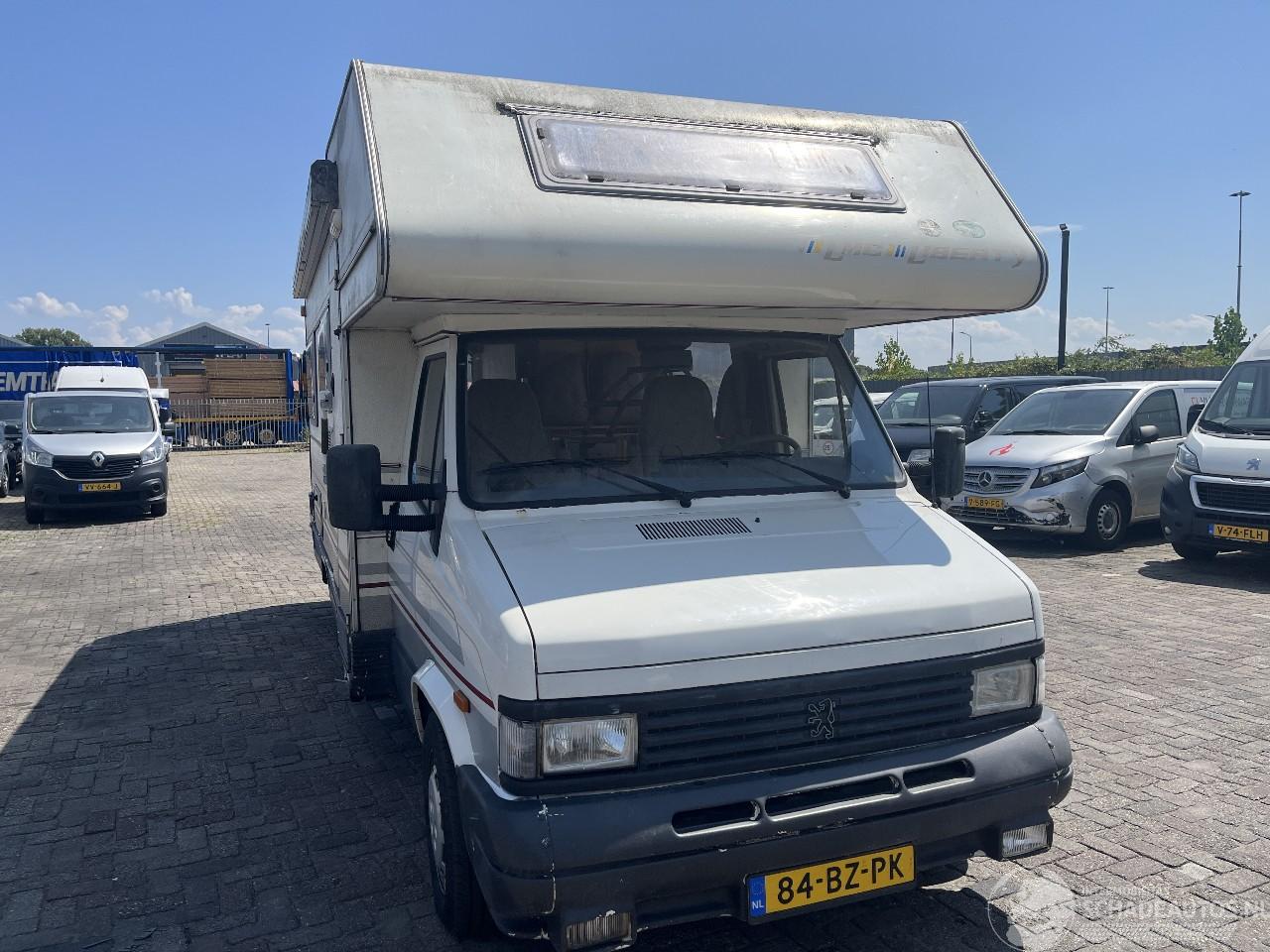 Peugeot J5 J5 (290L) Chassis-Cabine 2.5TD (CRD93LS(U25-673)) [70kW]  (10-1990/02-=
1994)