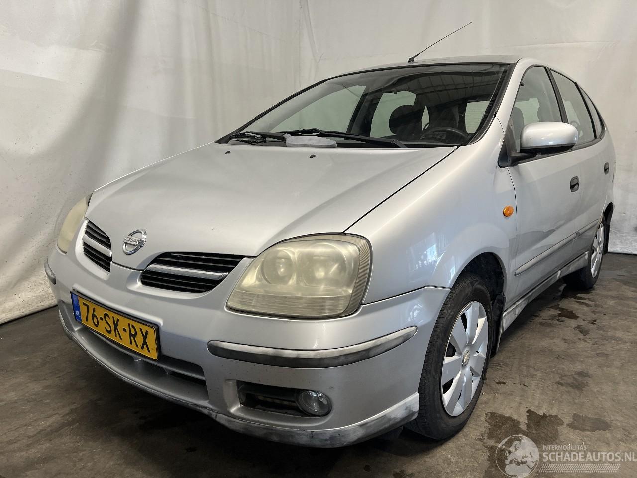 Nissan Almera Almera Tino (V10M) MPV 1.8 16V (QG18DE) [85kW]  (12-2002/02-2006)
