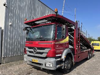 Unfall Kfz LKW Mercedes Axor Autotransport 5 Lader Met Lier 2011/10