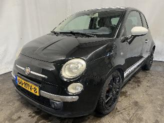 krockskadad bil auto Fiat 500 500 (312) Hatchback 1.4 16V (169.A.3000) [74kW]  (08-2007/...) 2009/2