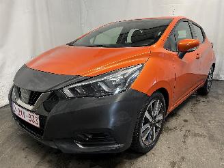 skadebil auto Nissan Micra Micra (K14) Hatchback 0.9 IG-T 12V (H4B-408) [66kW]  (12-2016/06-2025)= 2018/8