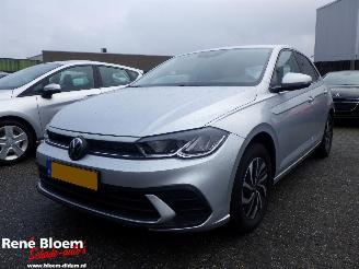 krockskadad bil auto Volkswagen Polo 1.0 TSI Life Edition 5drs Carplay 2024/8